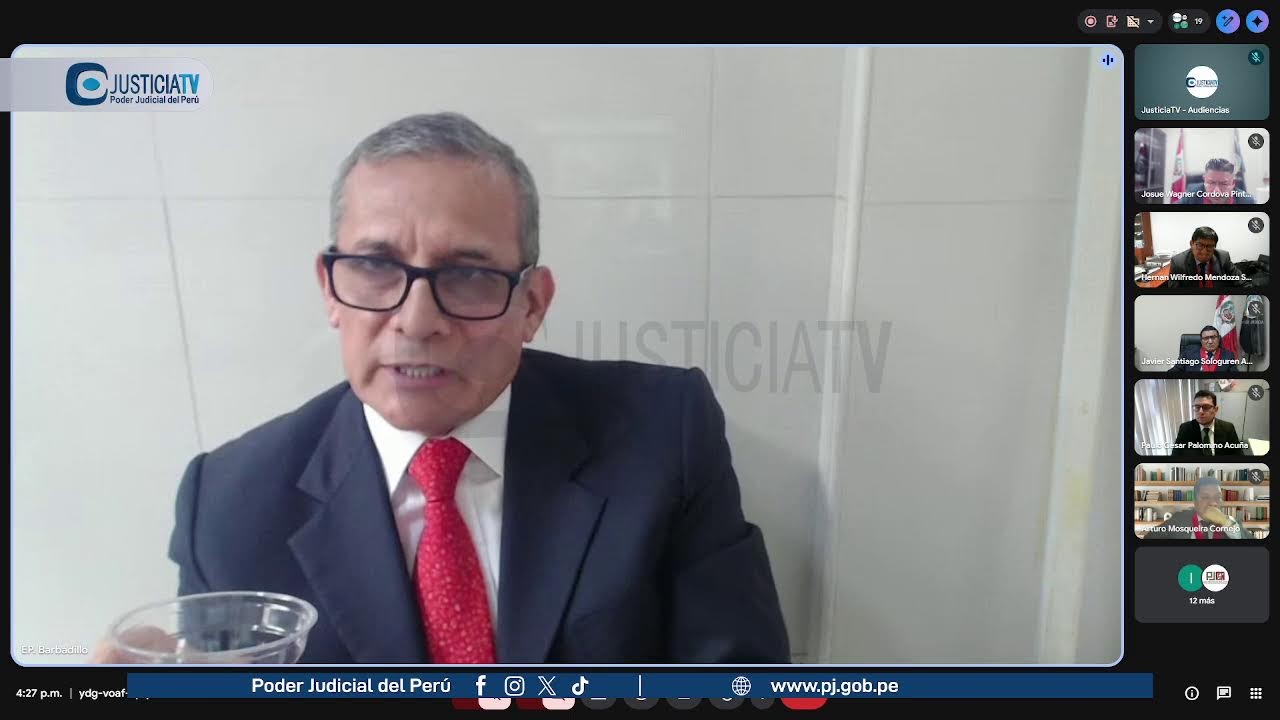 🔴#EnVivo | ACTUACIÓN Y EXPLICACIÓN JUDICIAL CONTRA OLLANTA HUMALA TASSO Y OTROS