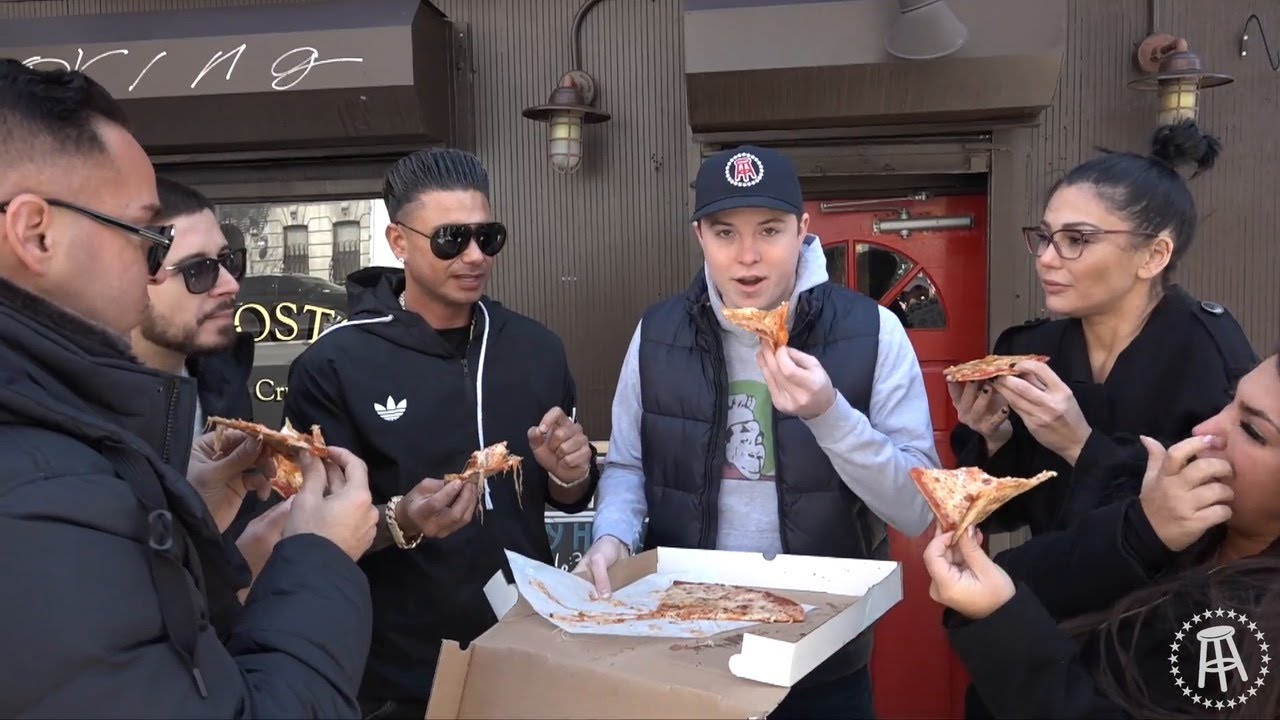 Barstool Pizza Review - Posto Pizza With The Cast of Jersey Shore
