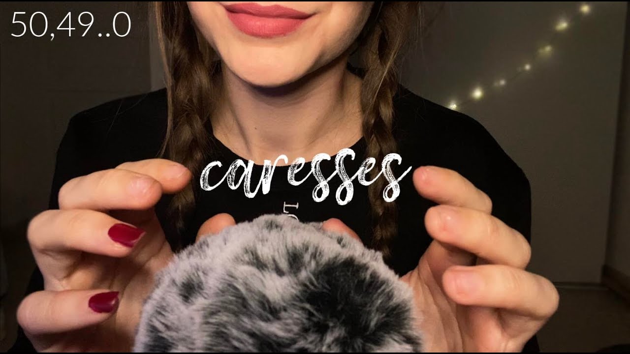 ASMR FR - Chatouilles dans tes oreilles + décompte et caresses 🌸