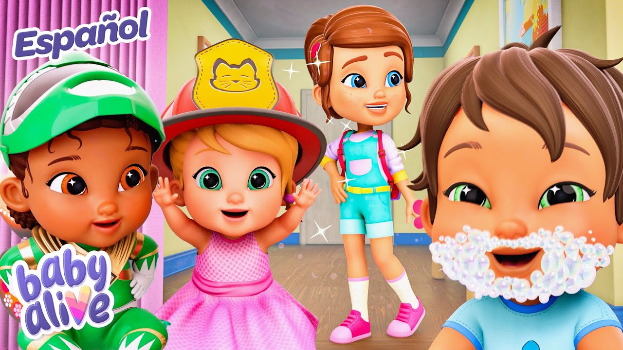 ¿¡Vístete Con Uniforme Escolar?! | Baby Alive en Español | ⭐️ Animación para niños | Videos de bebes