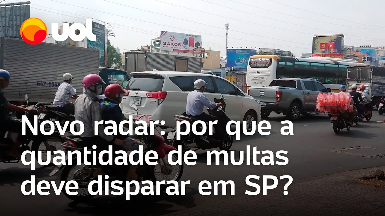 Novos radares devem disparar quantidade de multas em São Paulo; entenda o motivo da mudança