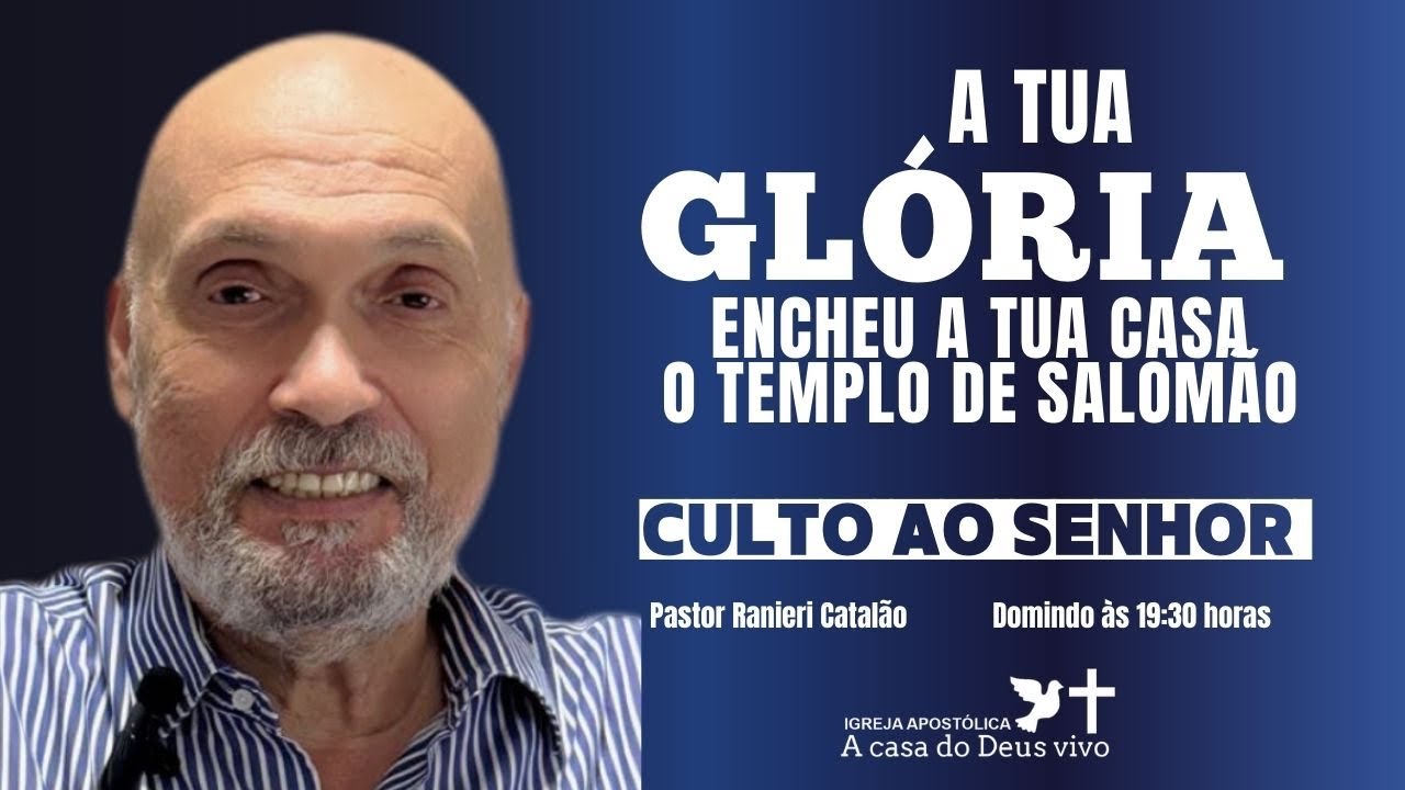 Pastor Ranieri Catalão CULTO ON-LINE