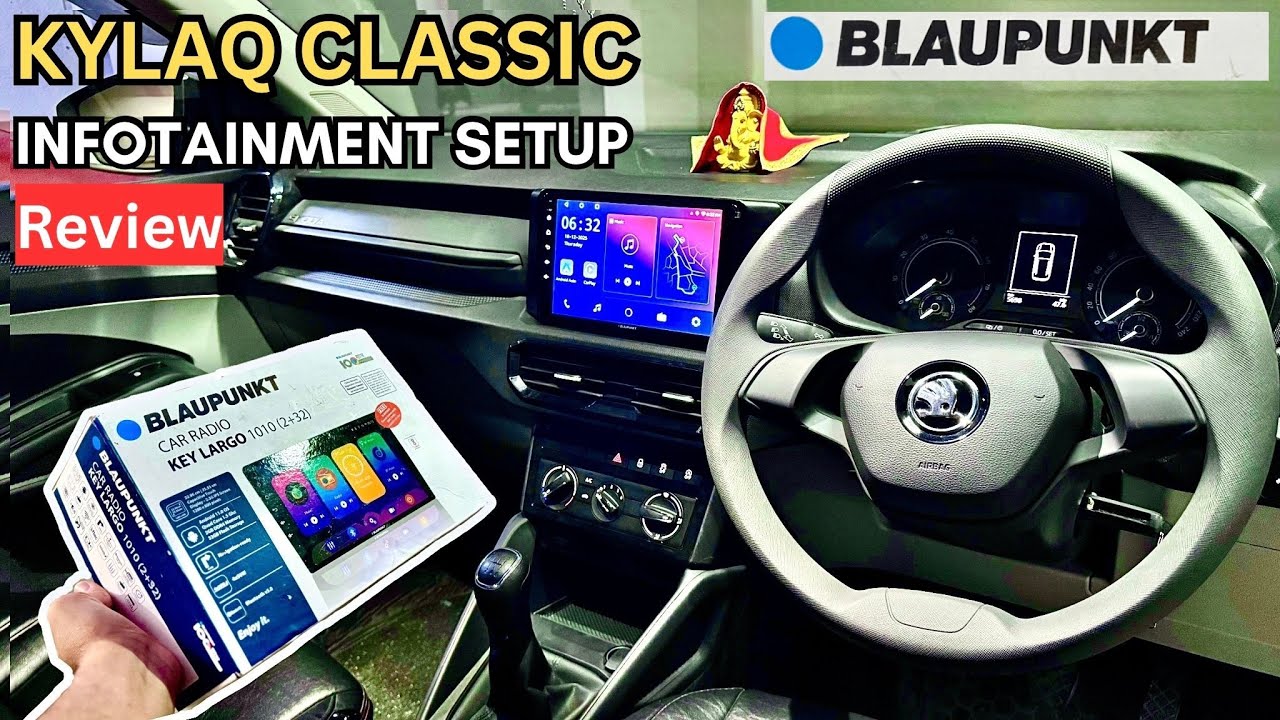 Skoda Kylaq Base Variant Infotainment Upgrade | Blaupunkt Android Screen Install | Worth It?