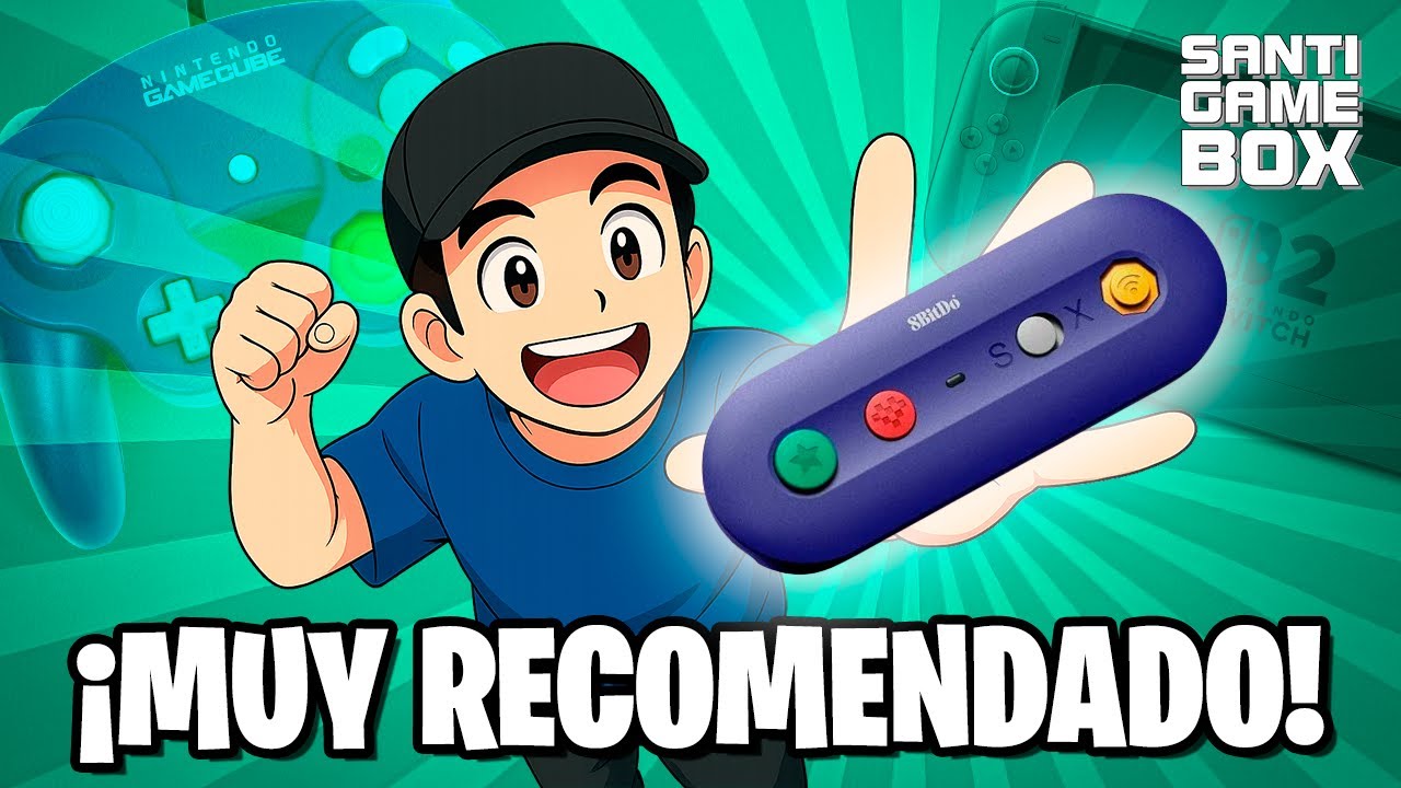 8BitDo GBros: ¡Conecta tu Mando de GameCube a Nintendo Switch 2! 🎮💥 