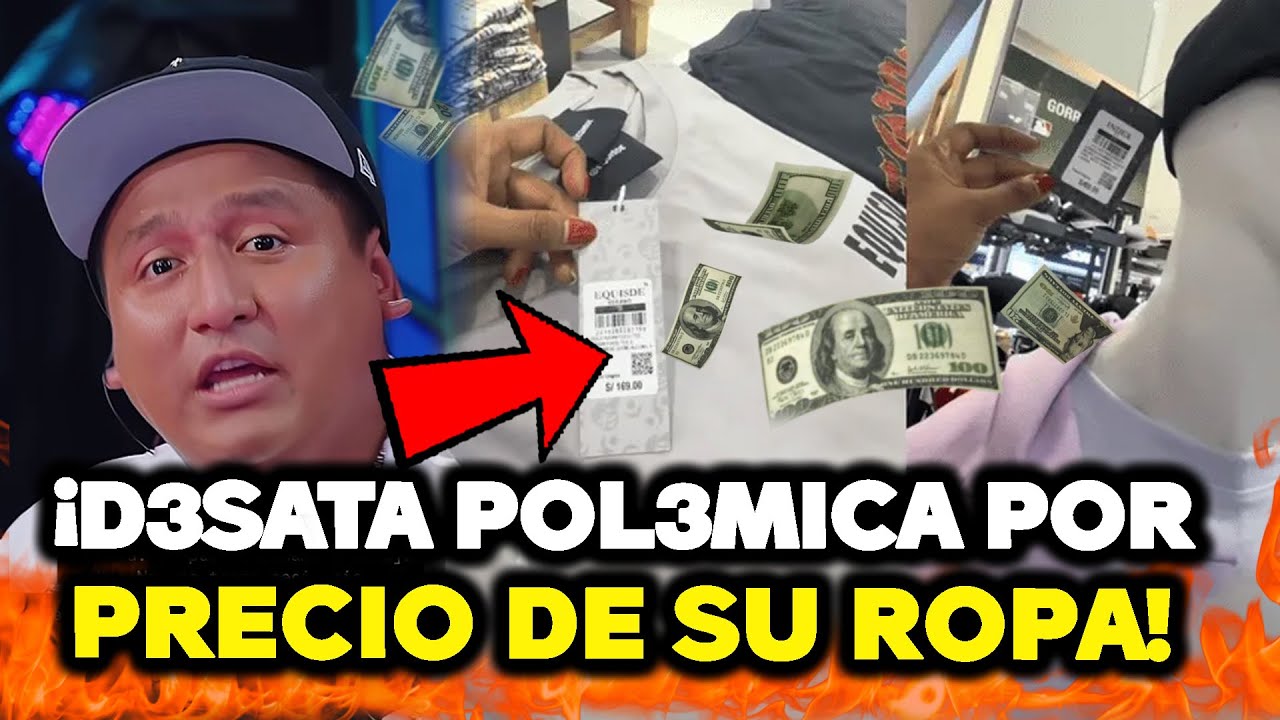 Ropa de Jorge Luna desata debate