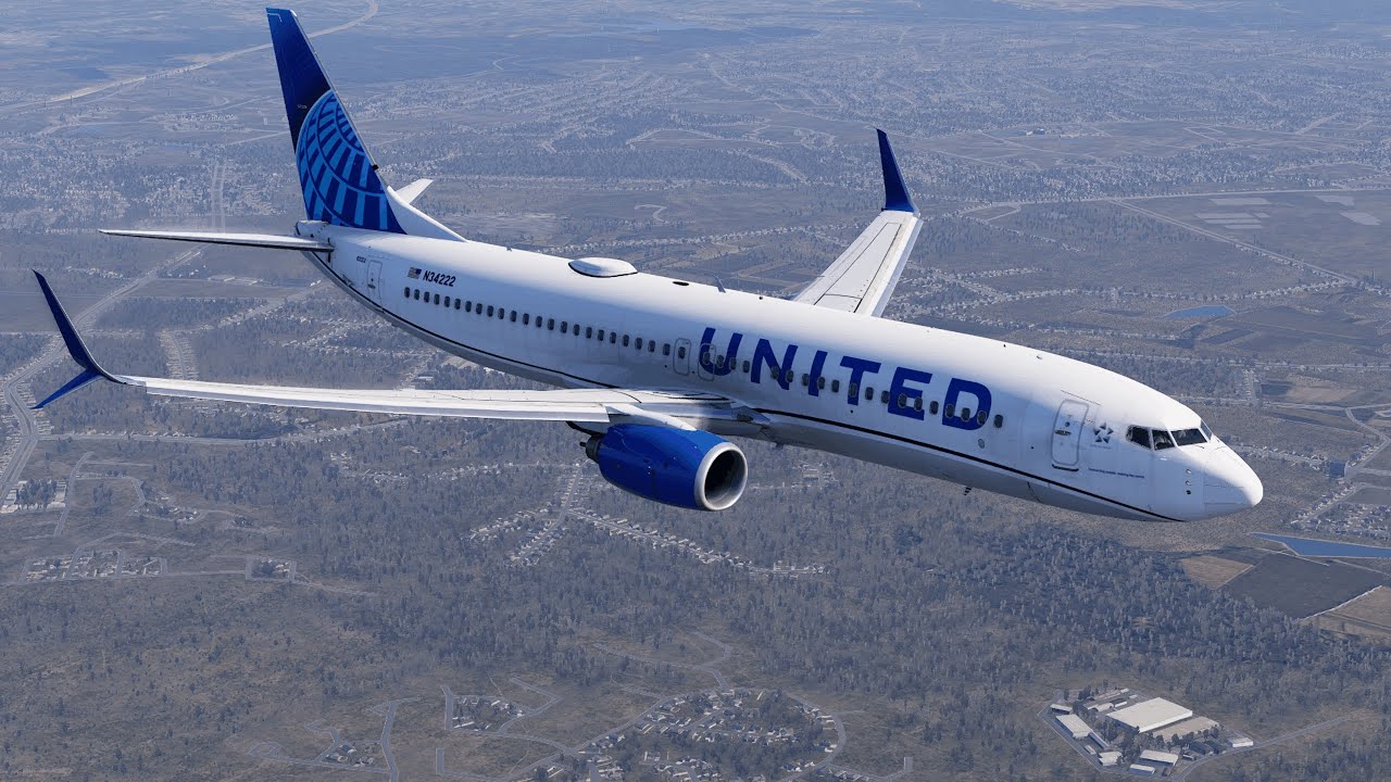 First Landing in the LevelUp 737 v2 | KIAD | UAL 2185