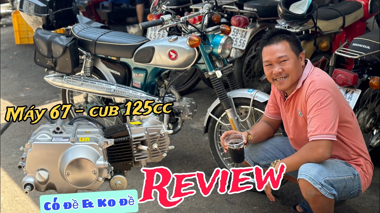 Máy 67 - cub 125cc . Cho ae lên 67 - CD - Cub - Chaly - win