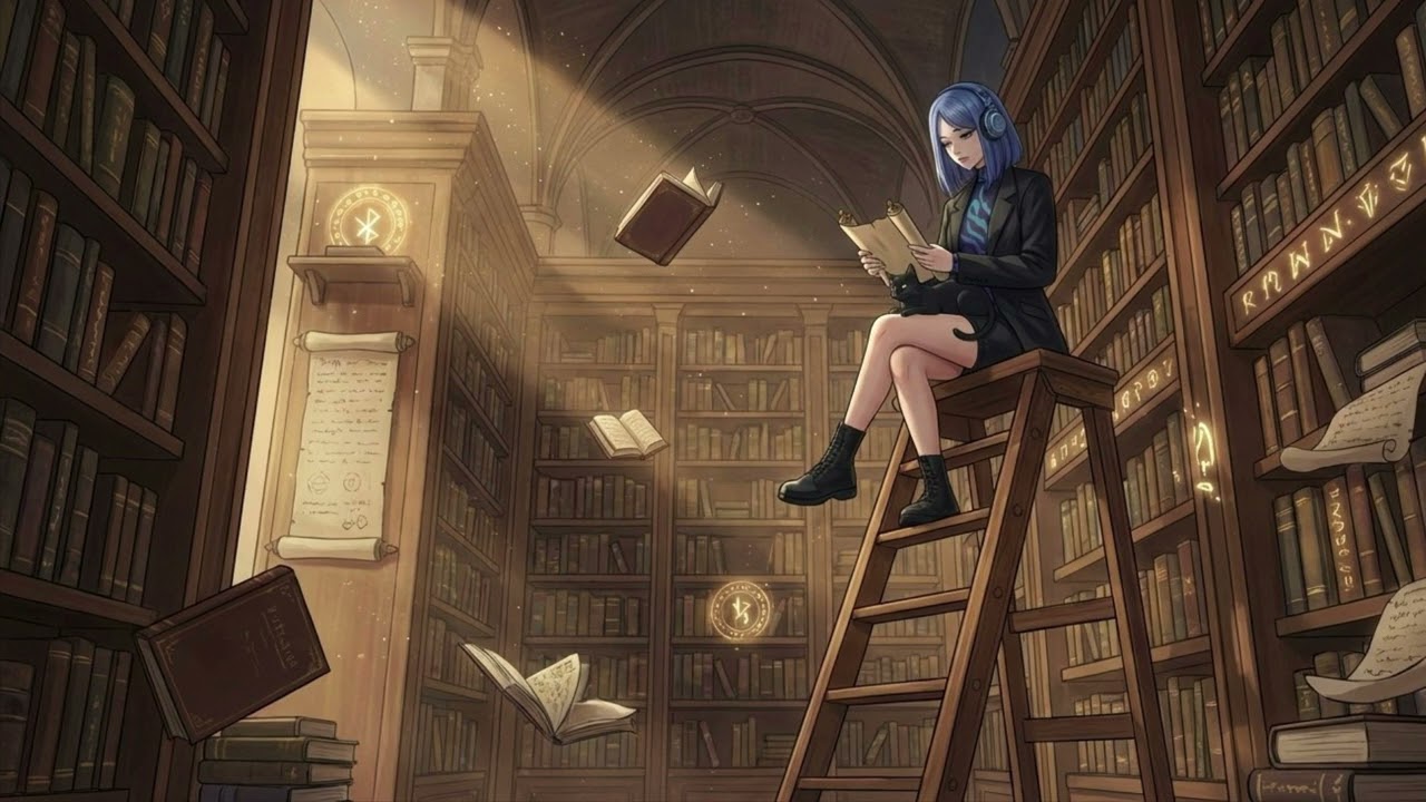 The Star-Dust Archives | Dark Academia Lo-fi for Deep Focus & Reading