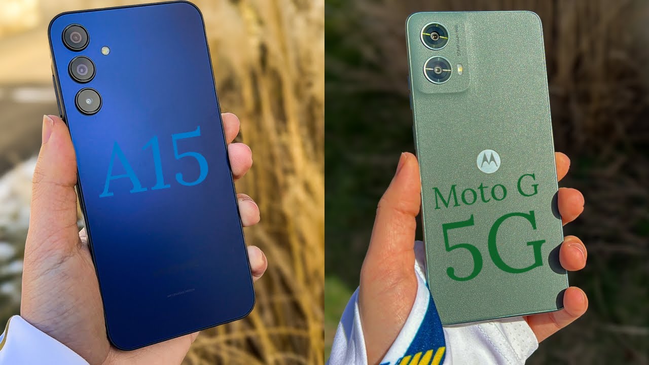 Samsung Galaxy A15 5g VS Motorola Moto G 5G: Entry level is up!