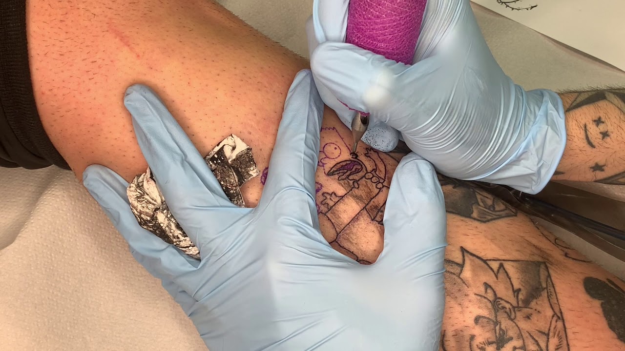 THE SIMPSONS TATTOO ( HOMER & BART )