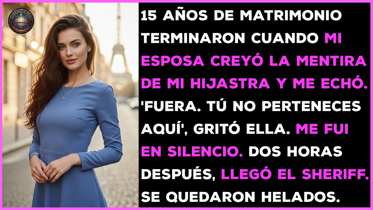 Tras 15 años de matrimonio, mi esposa creyó la mentira de mi hijastra y me echó de casa.