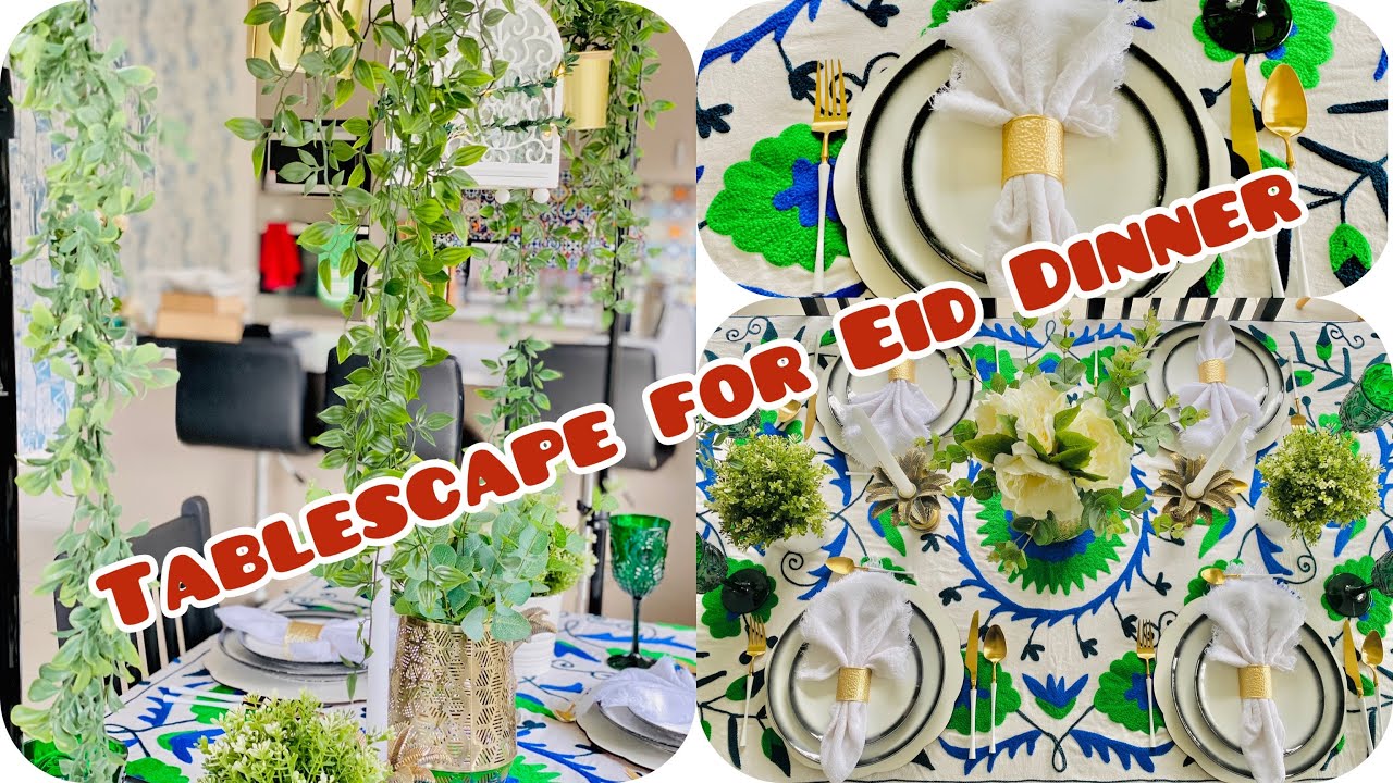 Eid Tablescape | Eid 2021 | Eid Decor | Melbourne | Pakistanivlogger | Urduvlog