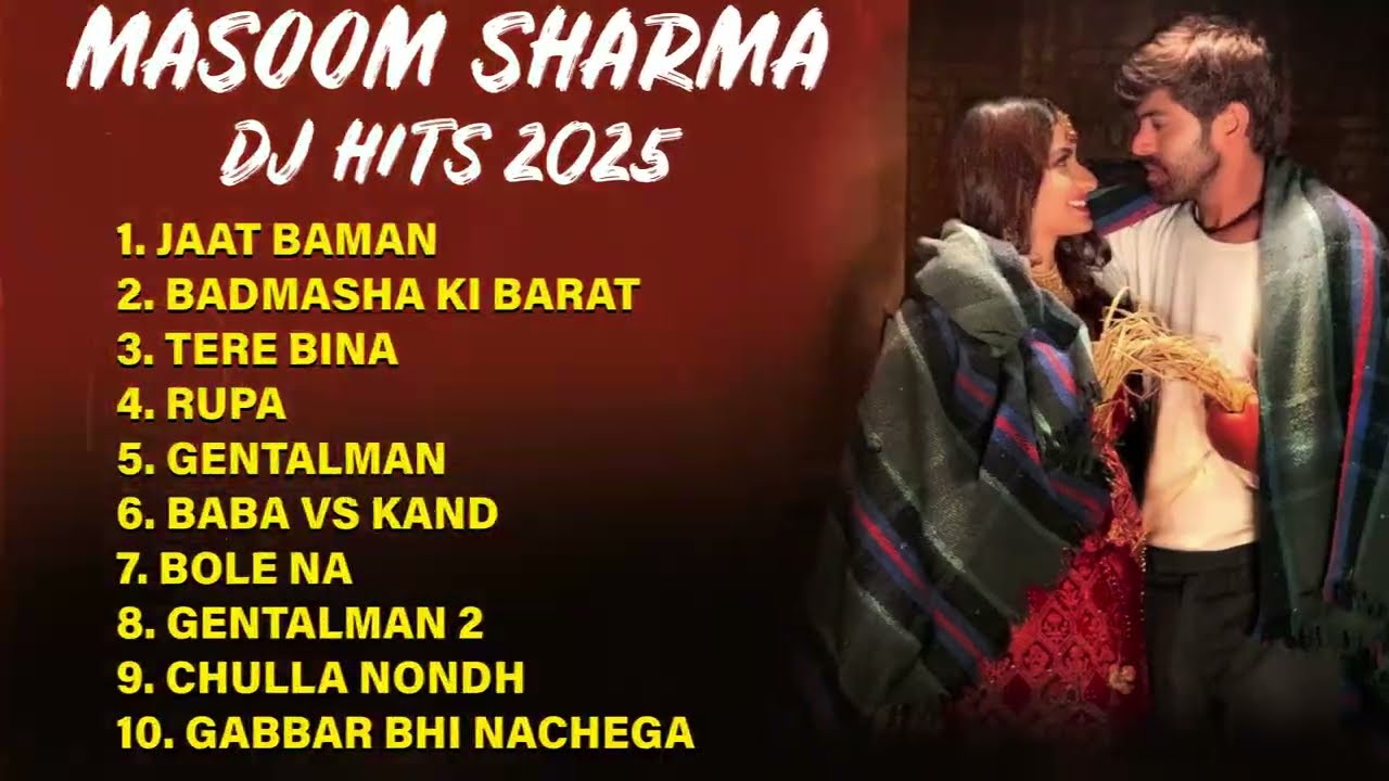 Masoom Sharma Jukebox Songs 2026 | Top 10 Hit Song | Latest Haryanvi