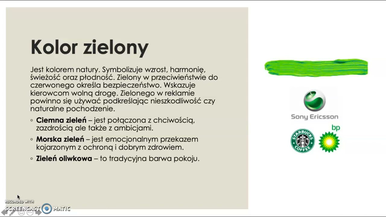 Kolory w psychologii i marketingu - Weronika Strzelczyk