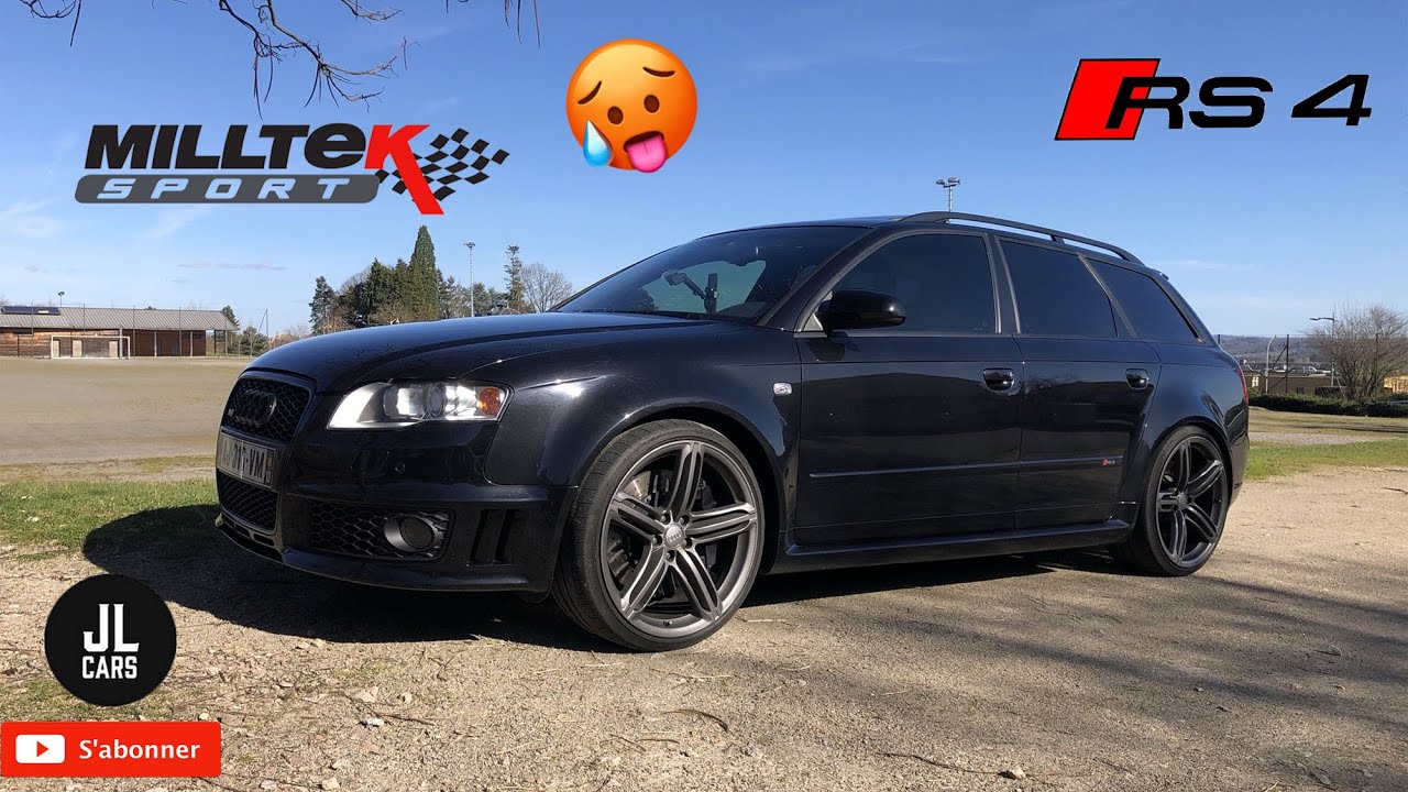 Audi RS4 V8 4.2 L  440 ch !!!