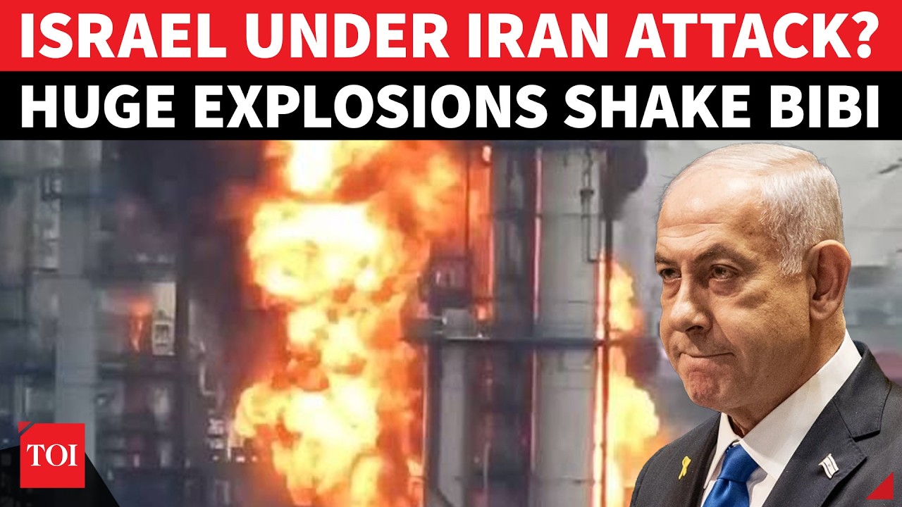 BIG! Iran Unleashes DEADLY MISSILE STORM On Israel? Port City &lsquo;Under Fire&rsquo; As Gulf War Escalates