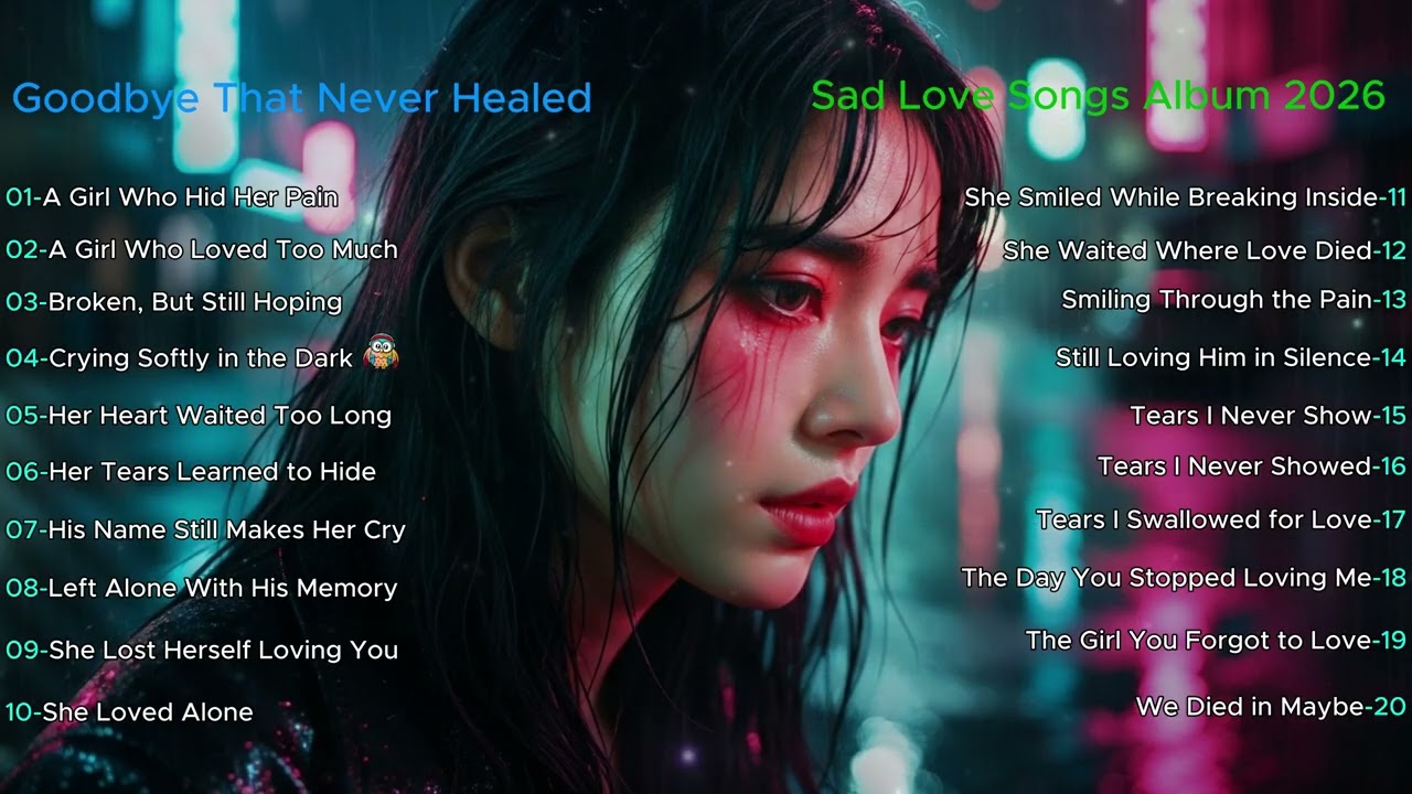 Goodbye That Never Healed  Sad Love Songs Album 2026