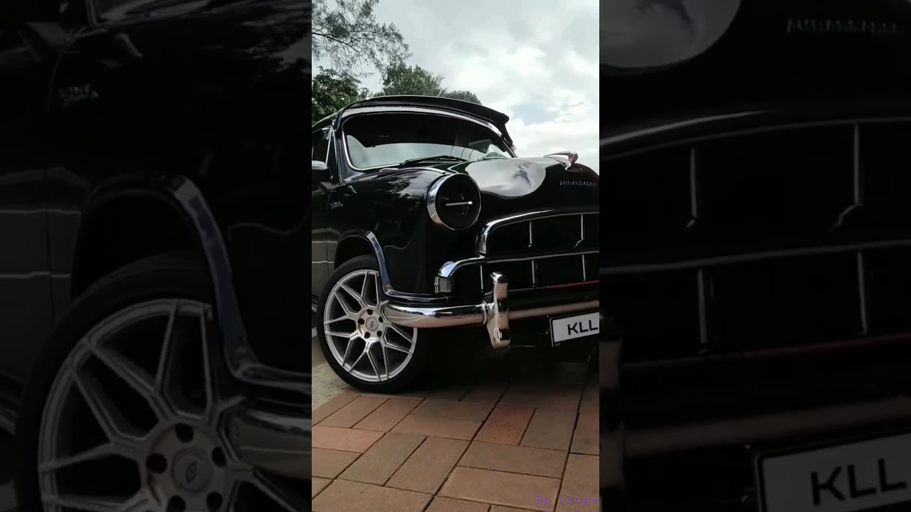 ambassador car modification in kerala#shorts #shortsfeed #keralacars #ambassador #vintagecars #100