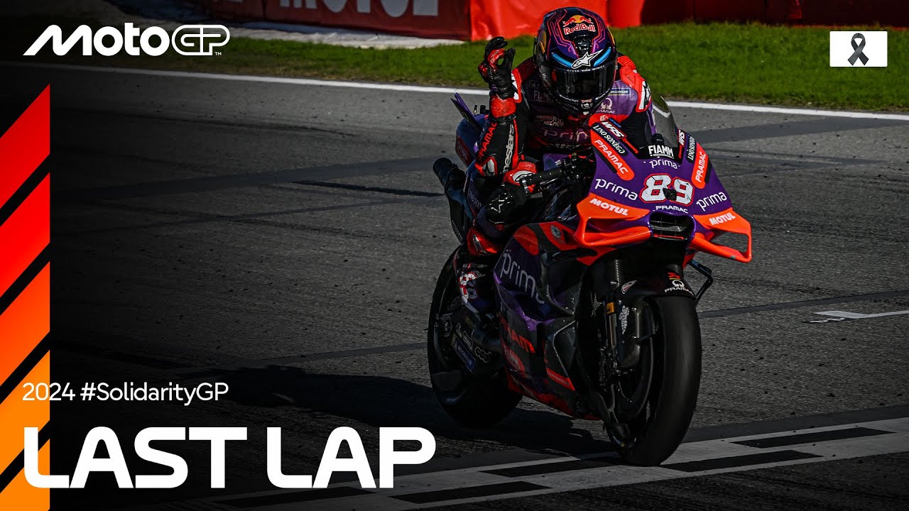 Jorge Martin gets it done in the MotoGP&trade; Last Lap 🦾 | 2024 #SolidarityGP