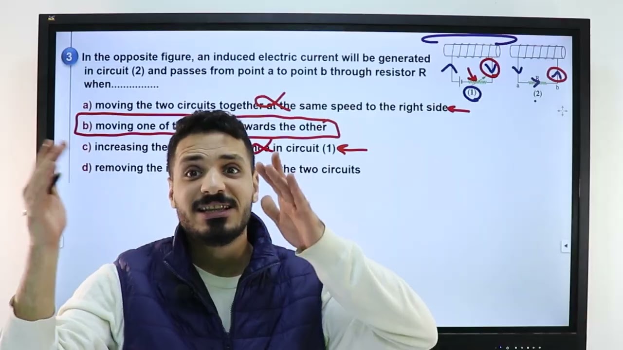 Physics  - 3rd sec - Chapter 3 - Lesson 2 - Mutual induction