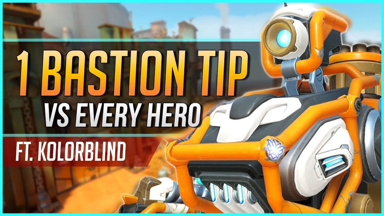 1 BASTION TIP for EVERY HERO ft. Kolorblind