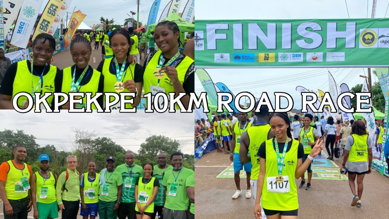 VLOG: OKPEKPE 10KM ROAD RACE 2023 || Mujii