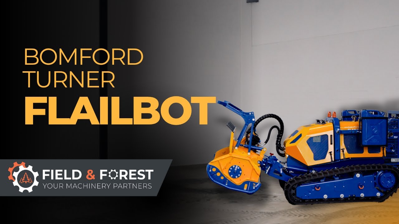 Bomford Turner 50hp FlailBot Remote Control Flail Mower