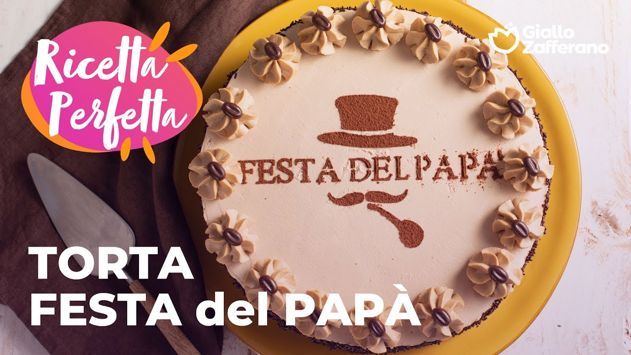 💙 TORTA FESTA del PAPÀ - al CIOCCOLATO e CAFFÉ🤎☕