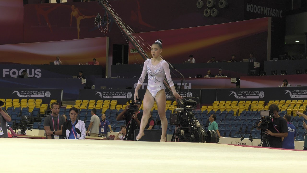 Kara Eaker - Floor Exercise - 2018 World Championships - Podium Training