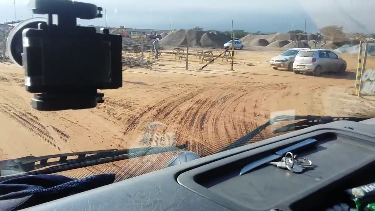 Chegando na construtora Queiroz Galvão *caldeirão