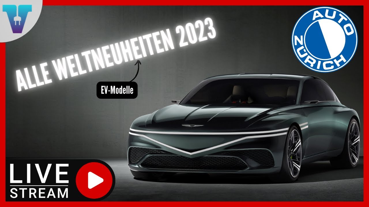 Direkt von der AUTO ZÜRICH! - Erlebe die Elektro Neuheiten 2023 | Vision E Drive LIVE