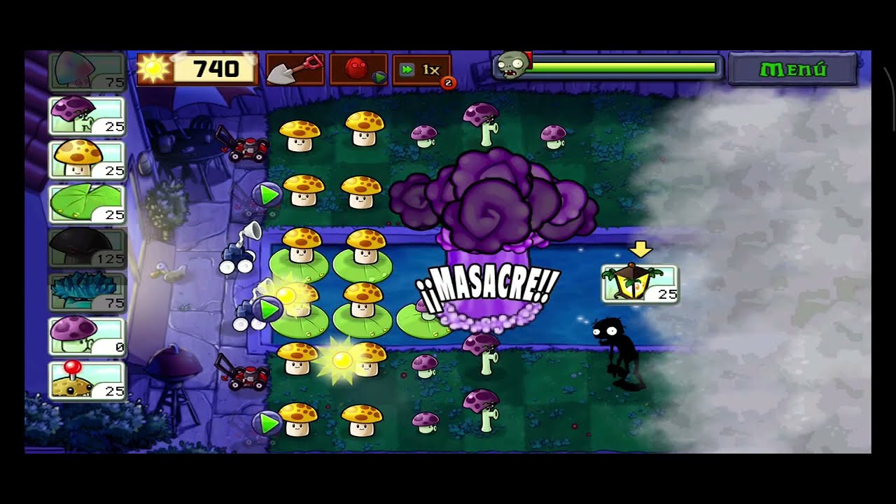 Los zombies me atacan! (Plantas vs zombies free)