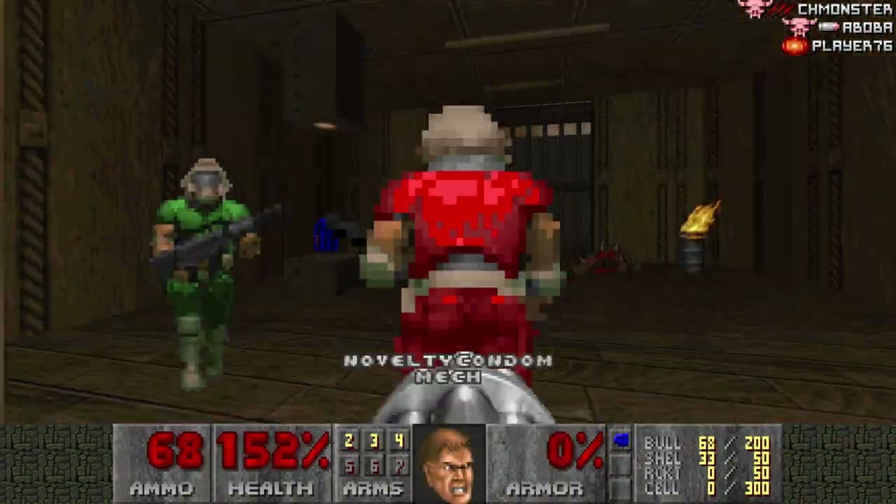 Doom II Nightmare Co-op 32 players (pre decino 160k Event)