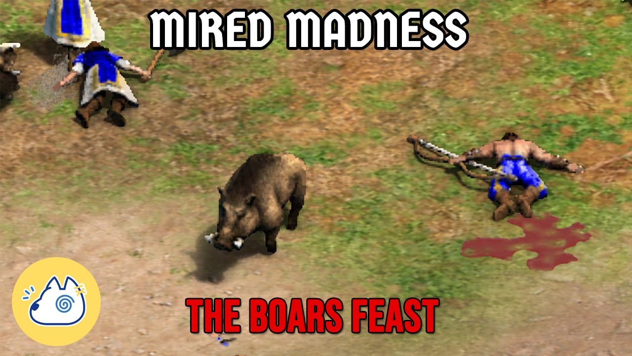 Hungry Boars Feast On A Greedy Mongol Player - Age of Empires 2 Ranked (950 ELO)