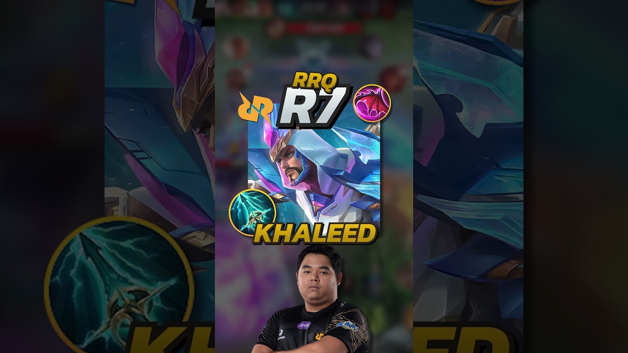Как RRQ R7 играет за Халида! Mobile Legends 
