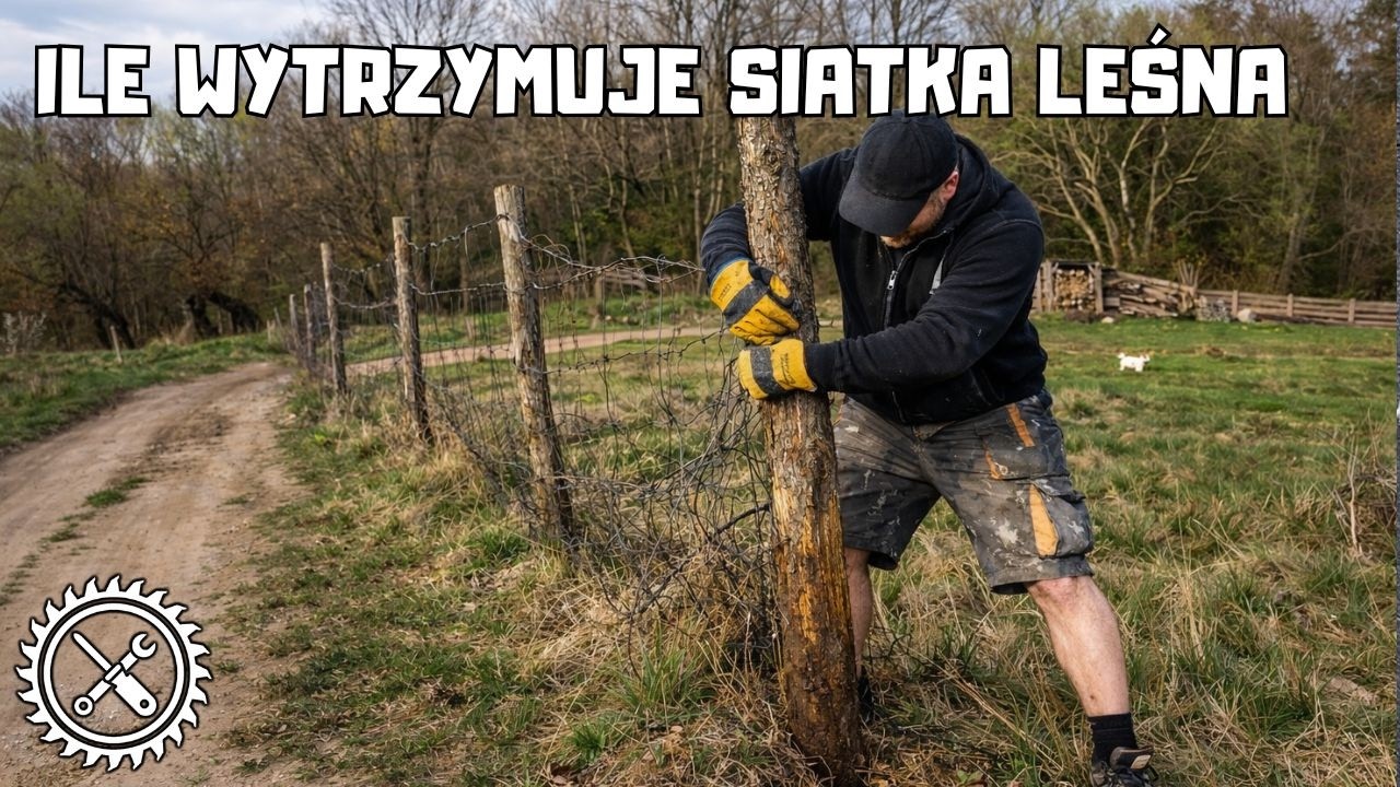 Rozbiórka ogrodzenie tymczasowego po 5 latach - Ile wytrzymuje ogrodzenie z siatki leśnej.