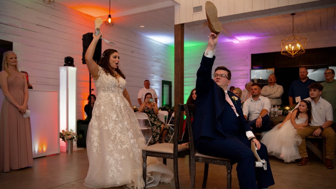 The Shoe Game | Jake & Emily Wedding *HILARIOUS*