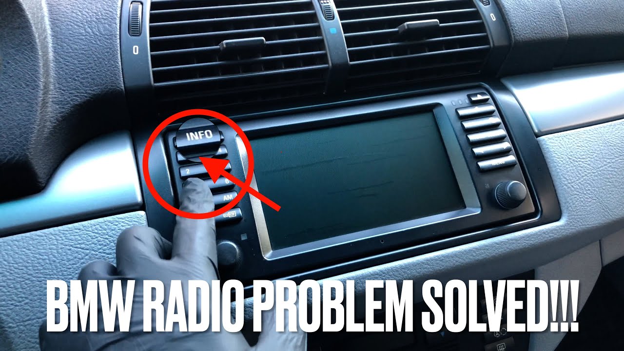 Не Работают Кнопки и Завис Экран BMW X5 E53? 🔧 Перезагрузка Радио Модуля BM54