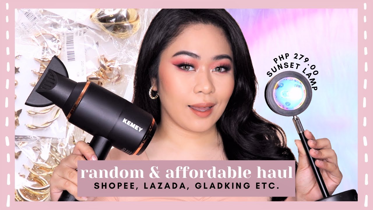 RANDOM & AFFORDABLE HAUL | Shopee, Lazada, Gladking etc. | Sulit Finds for 10.10 Sale! | Philippines
