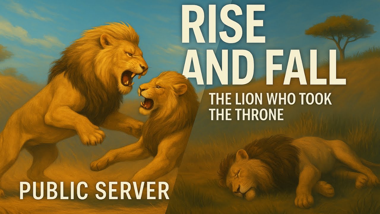 ROBLOX Savannah Life: The Rise and Fall: The Lion Who took the Throne
