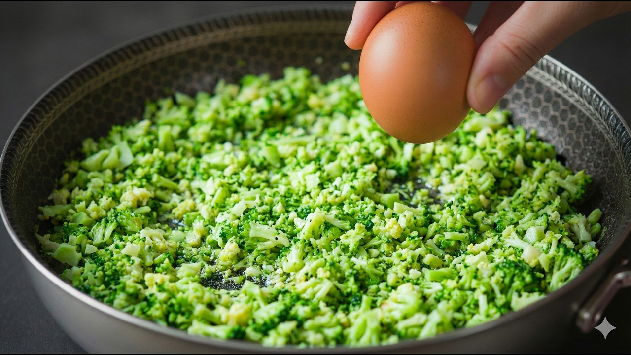 ES IST SO LECKER, DASS ICH ES FAST JEDEN TAG MACHE! EINFACHES BROKKOLI-REZEPT!
