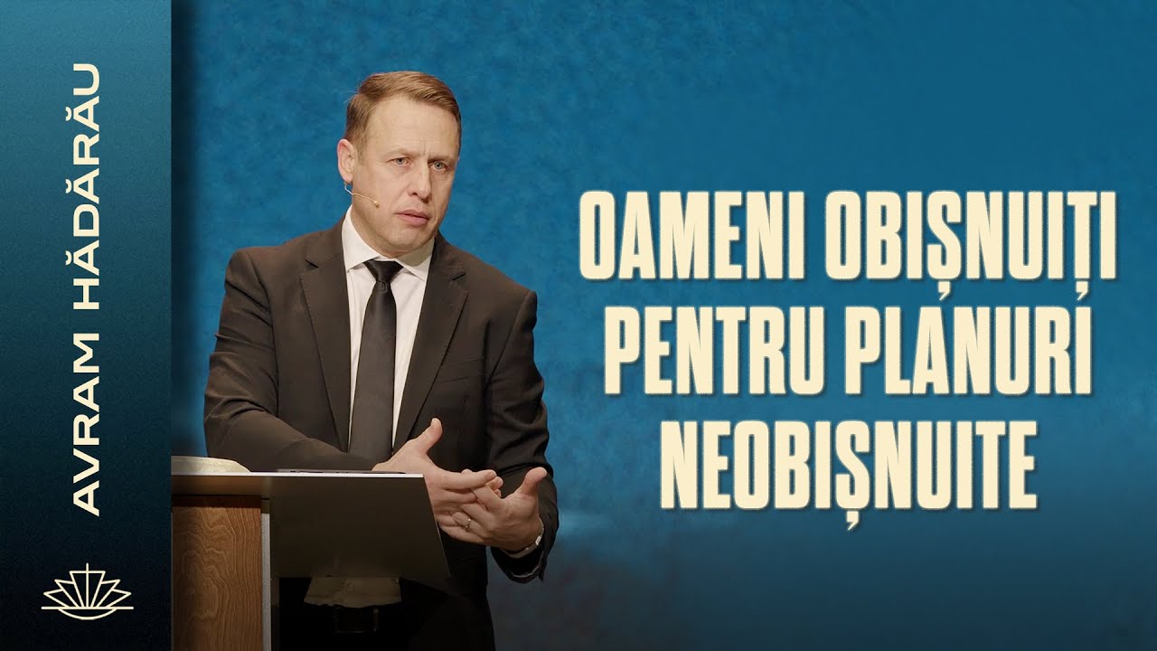 AVRAM HADARAU // Oameni obișnuiți pentru planuri neobișnuite