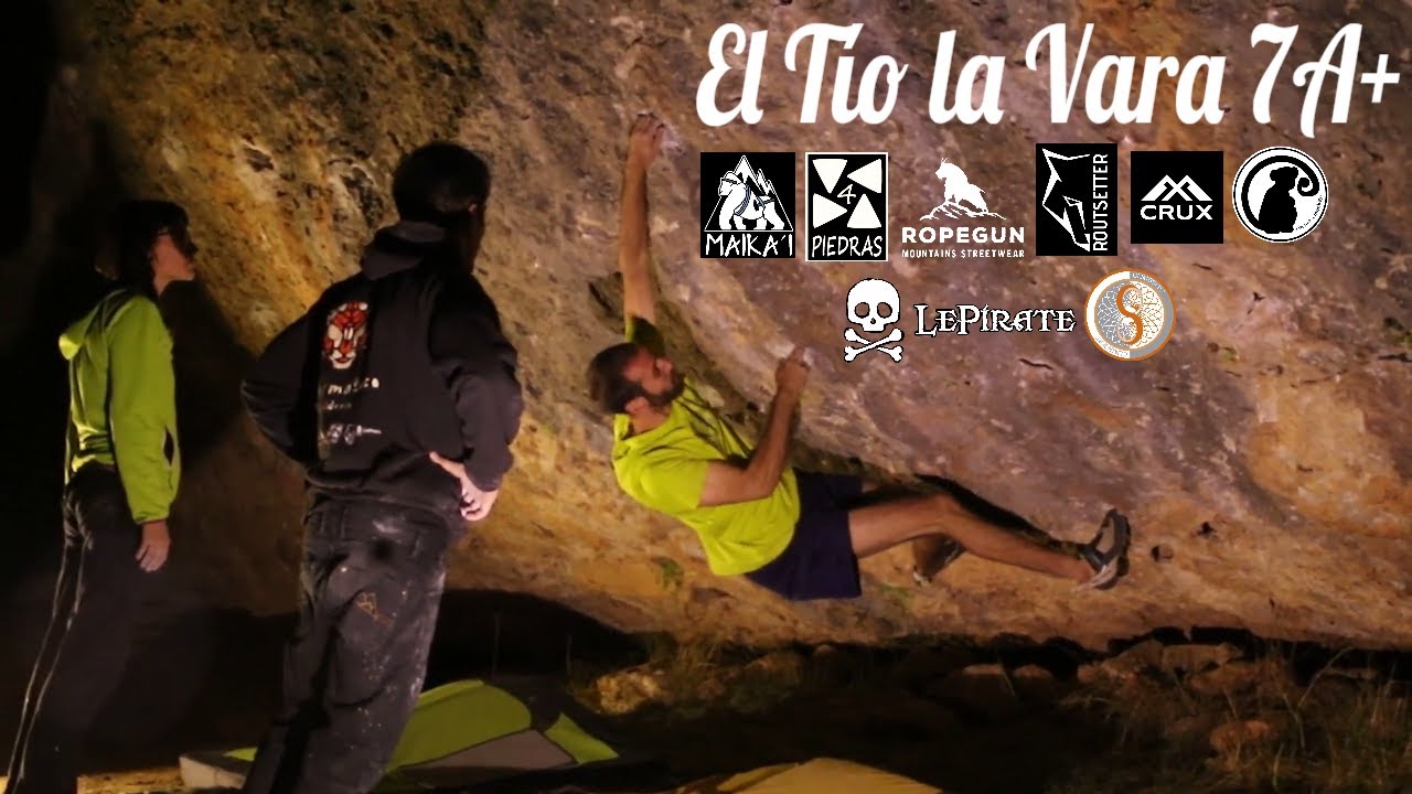 El Tío de la Vara 7A+ | Tamajón Boulder | Sector Incógnito