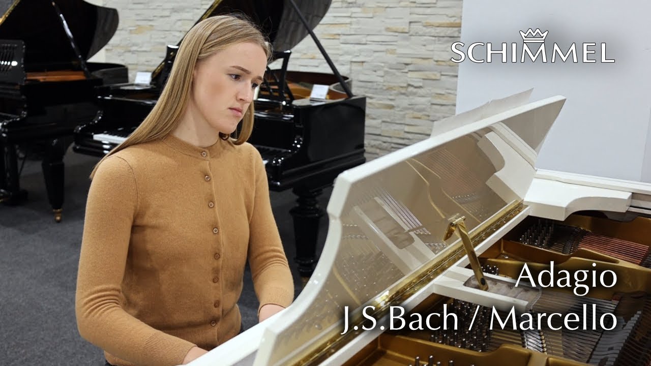 Schimmel Flügel, Modell K-208, Bj.1984 | J.S.Bach / Marcello - Adagio