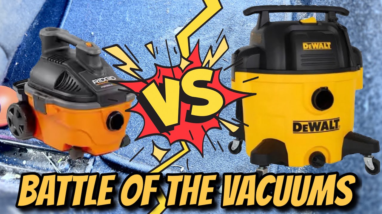 ⁠@dewalttv StealthSonic VS @RIDGID_Tools Vac-Which Is BETTER 4 DETAILING & Does Quieter MATTER?