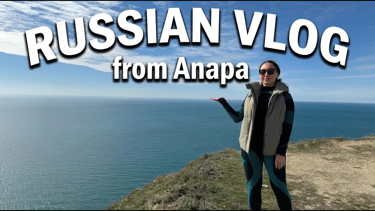 Russian Listening Practice: Learn Russian while walking by the sea 🏖 (A2-B1) with subtitles.
