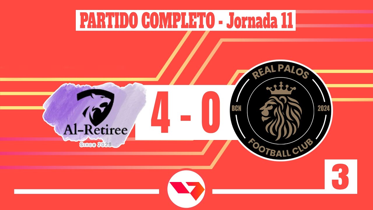 JORNADA 11 - PARTIDO COMPLETO