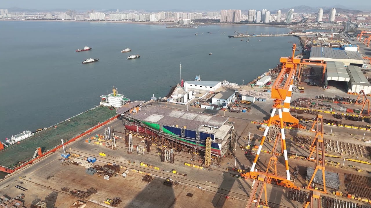 Drone videos in China hometown during 2025 Chinese New Year