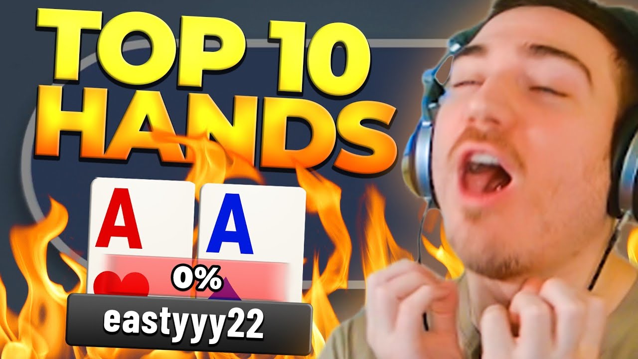 LOSING MY MIND in the $1,000 10NL Challenge?! | Top 10 Poker Hands Ep. 108