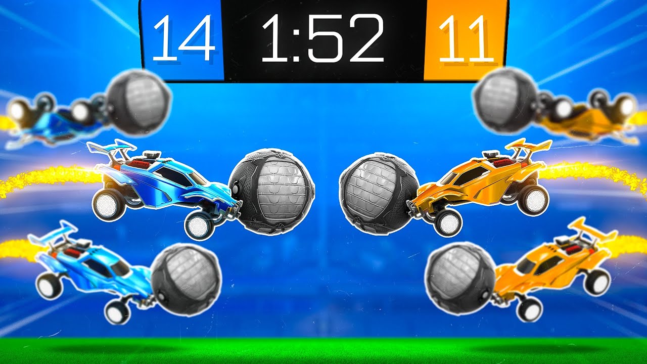 I've NEVER seen THIS many GOALS in Rocket League Before